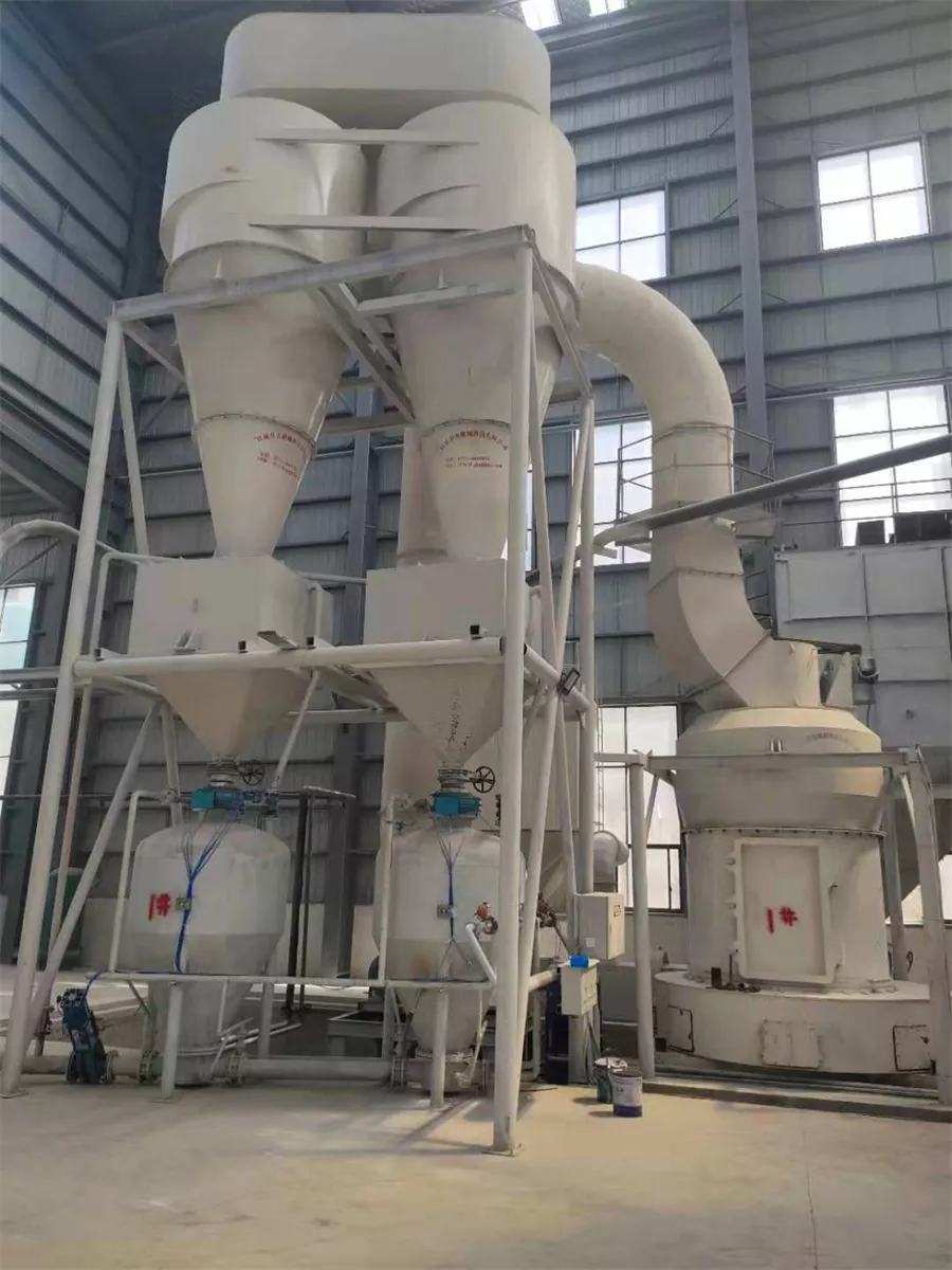 江苏客户ZJ2150磨粉机生产现场